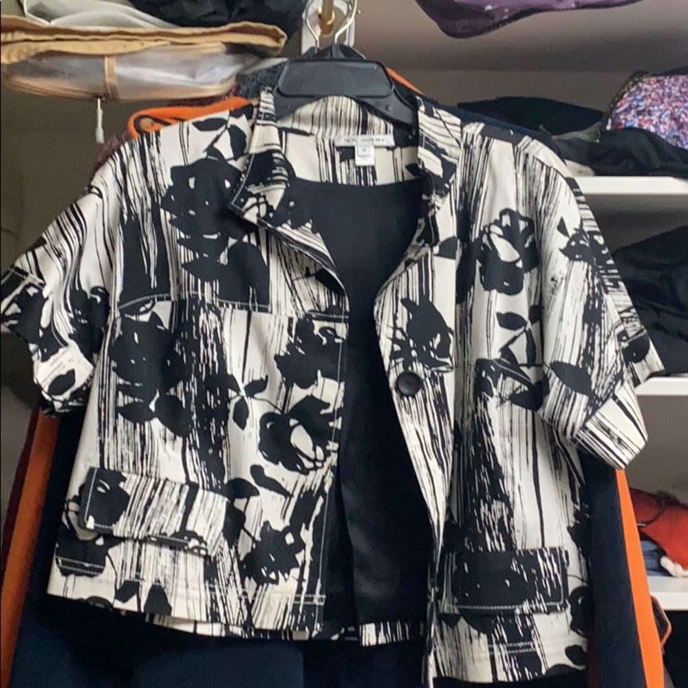 St. John Cropped Jacket